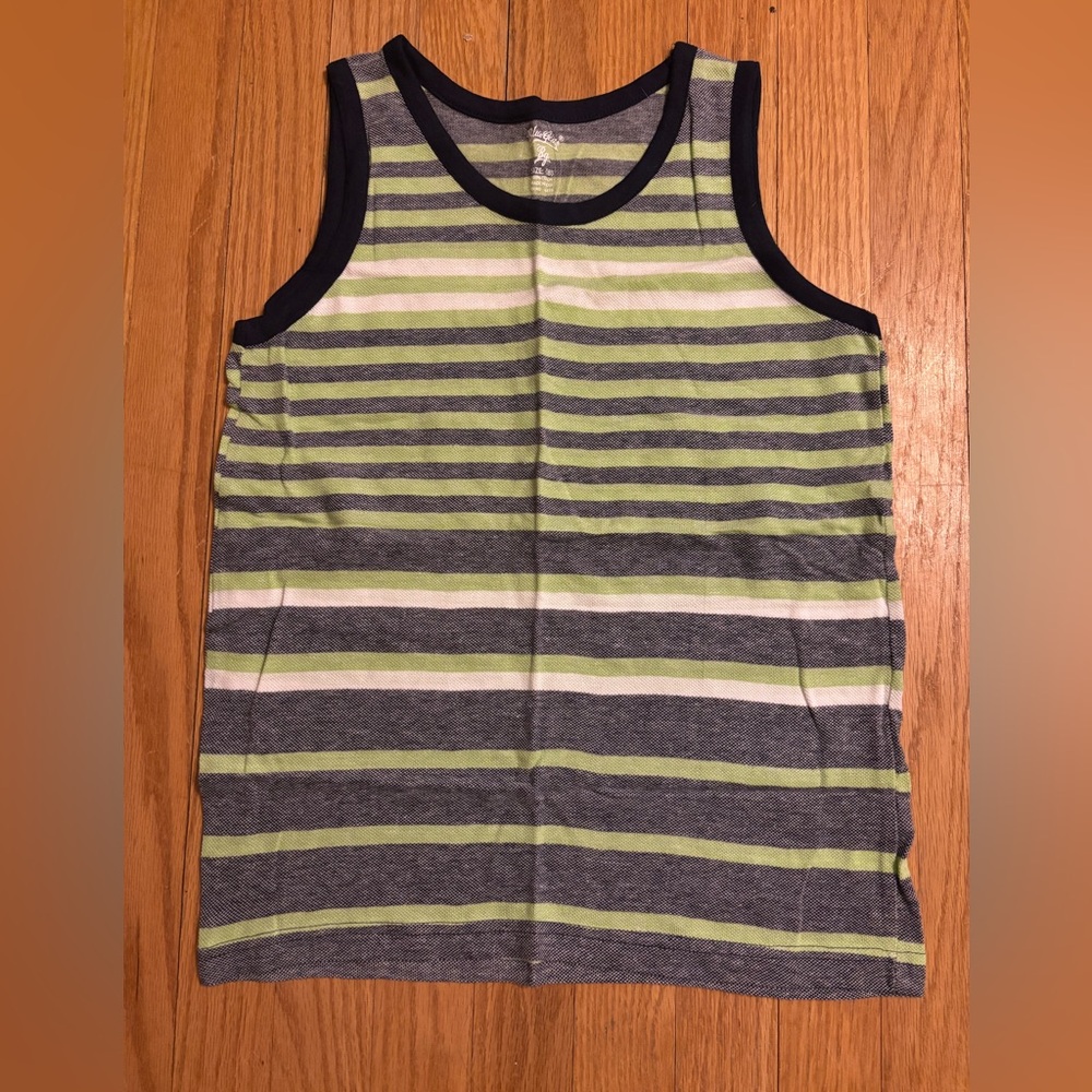 Boys Striped Tank Top - Size S (8)